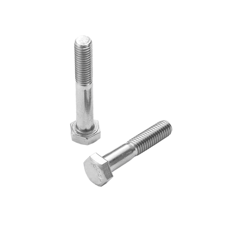 304不锈钢DIN931外六角半牙螺栓12mm-东营友嘉
