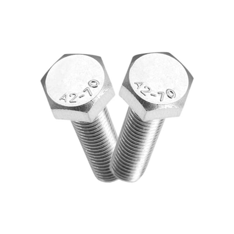 304不锈钢DIN933外六角螺栓6mm-东营友嘉