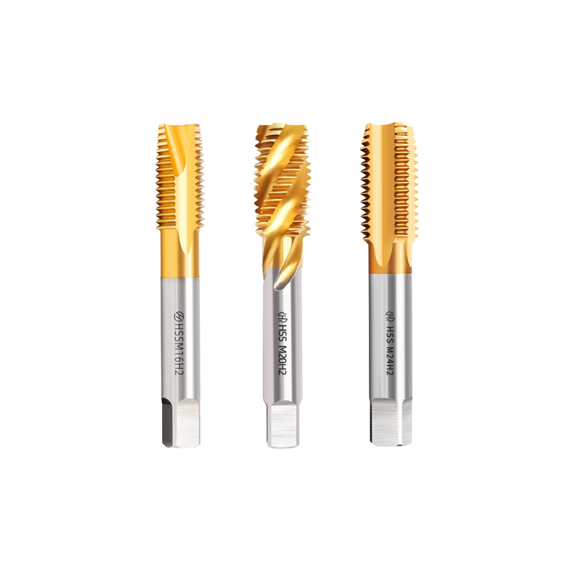 Machine Tap Cobalt plated Titanium Tip Spiral Tap Stainless Steel 