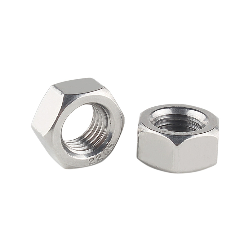 2205 duplex stainless steel DIN934 hexagonal nut and nut