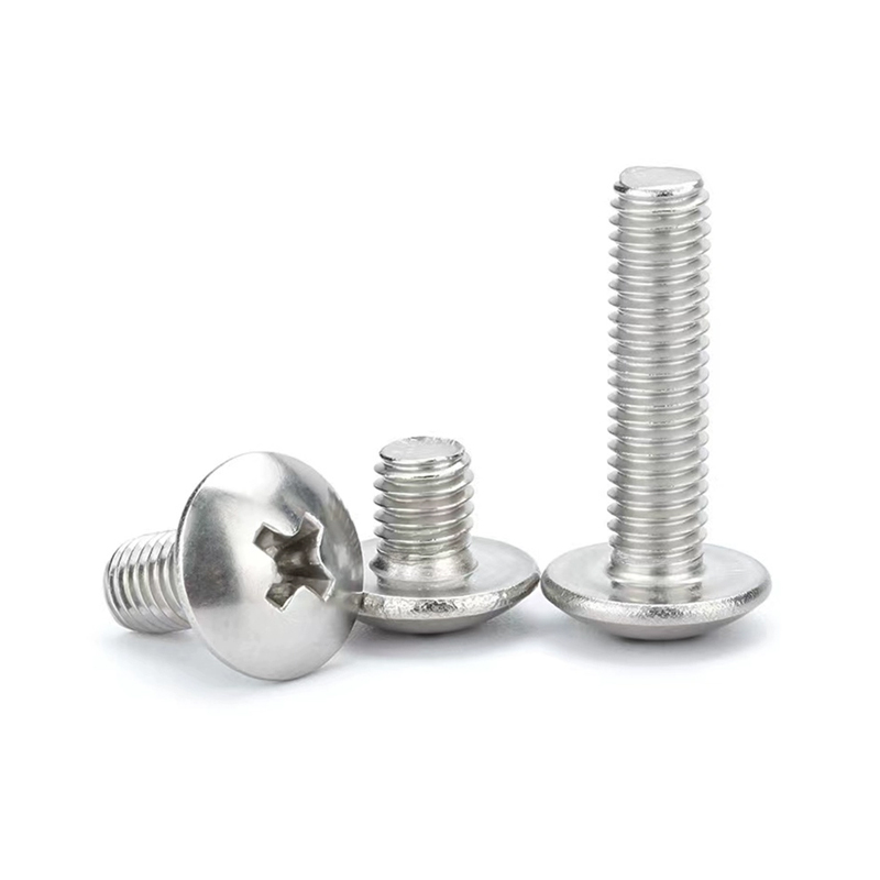 316 stainless steel JISB1111T large flat head cross screw