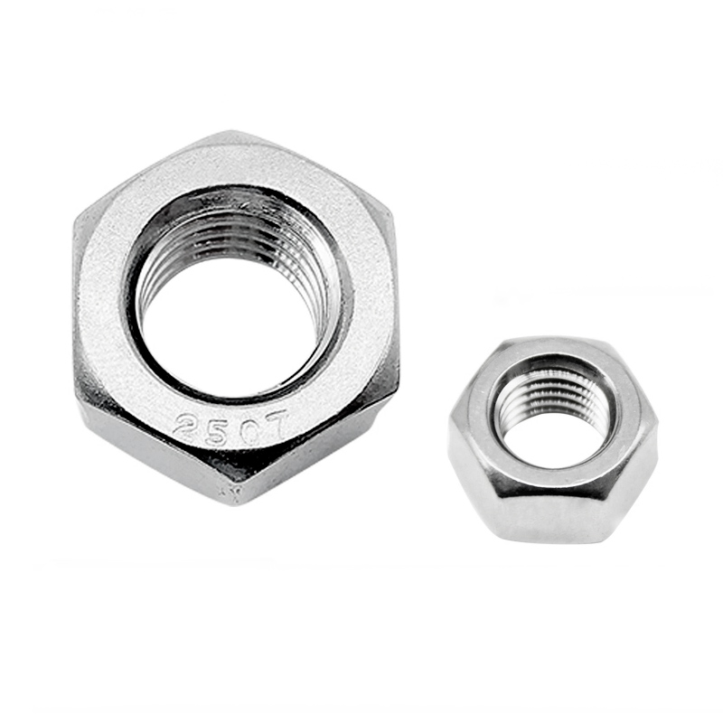2507 duplex steel GB6170 hexagonal nut