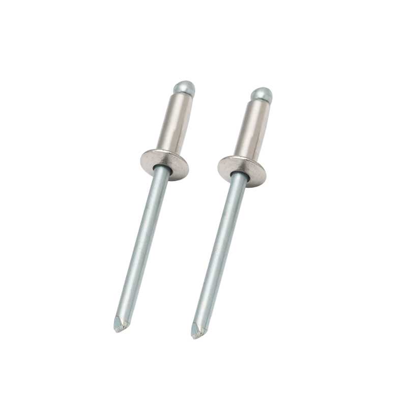 304 stainless steel GB12618 semi-steel open-mouth oval head core-pulling rivet