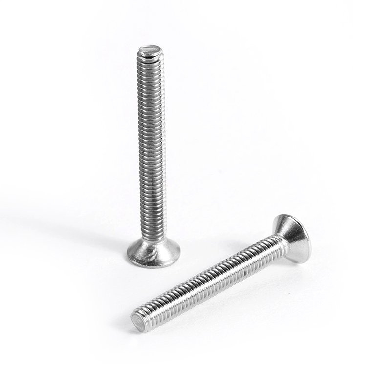 304 stainless steel GB819 cross recessed countersunk head machine screws