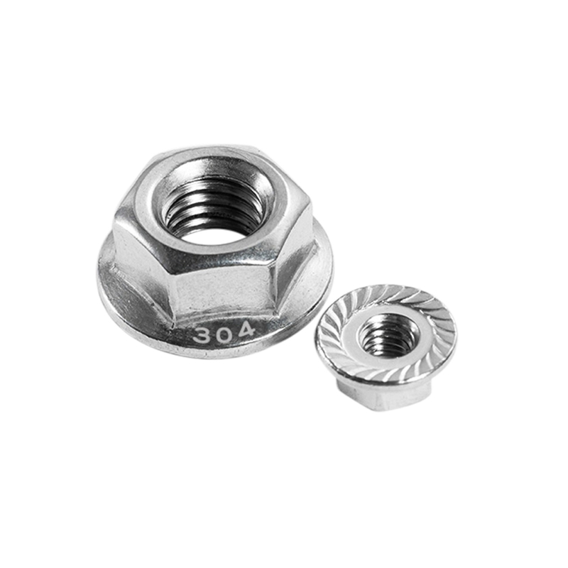 304/316 stainless steel USA hexagon flange nut nuts