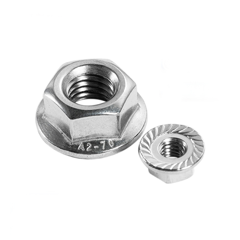 304/316/316L/310S Stainless steel DIN6923 hexagon flange nuts