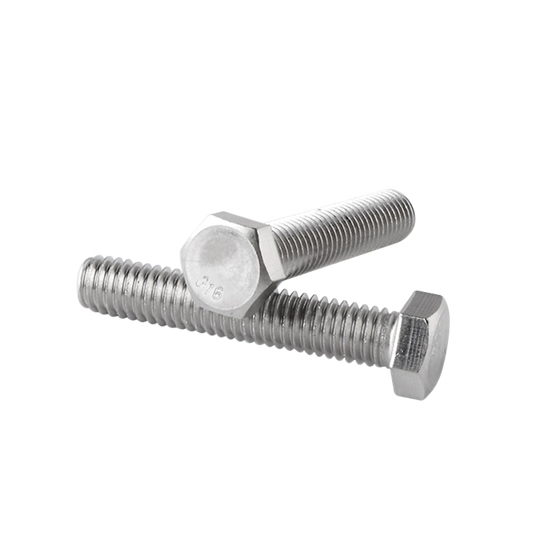 316L stainless steel outer hexagon full tooth bolt