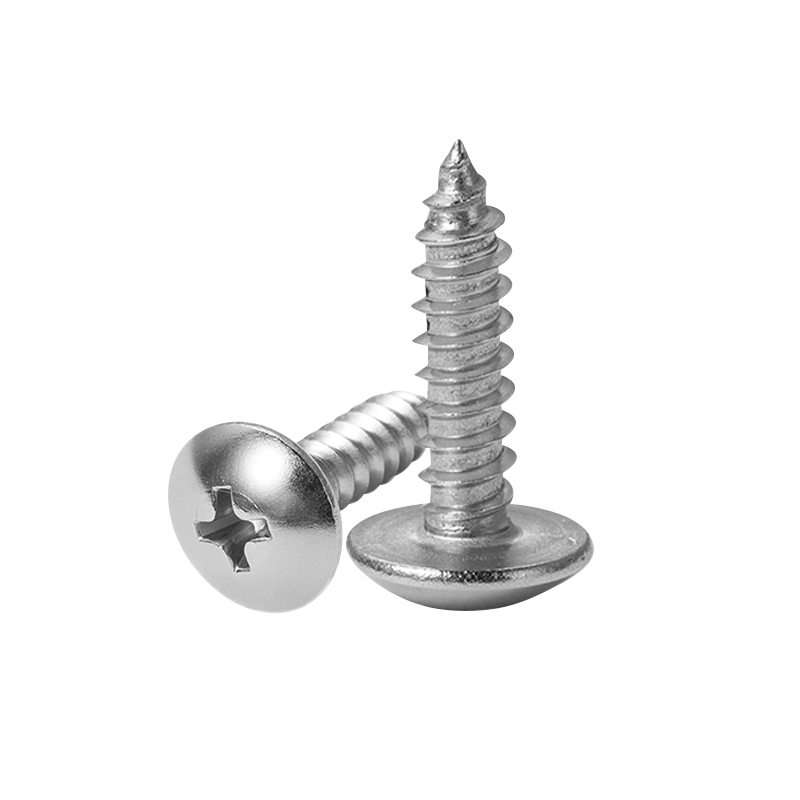 304 stainless steel JISB1122 cross-groove large flat head self-tapping screw